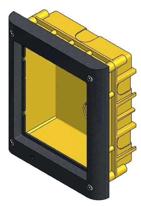 (image for) Videx Flush backboxes for 4000 series door panels (1 Module)