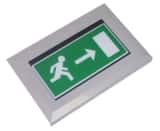 (image for) SECWARE LED Maintained Silver Grey Exit Sign