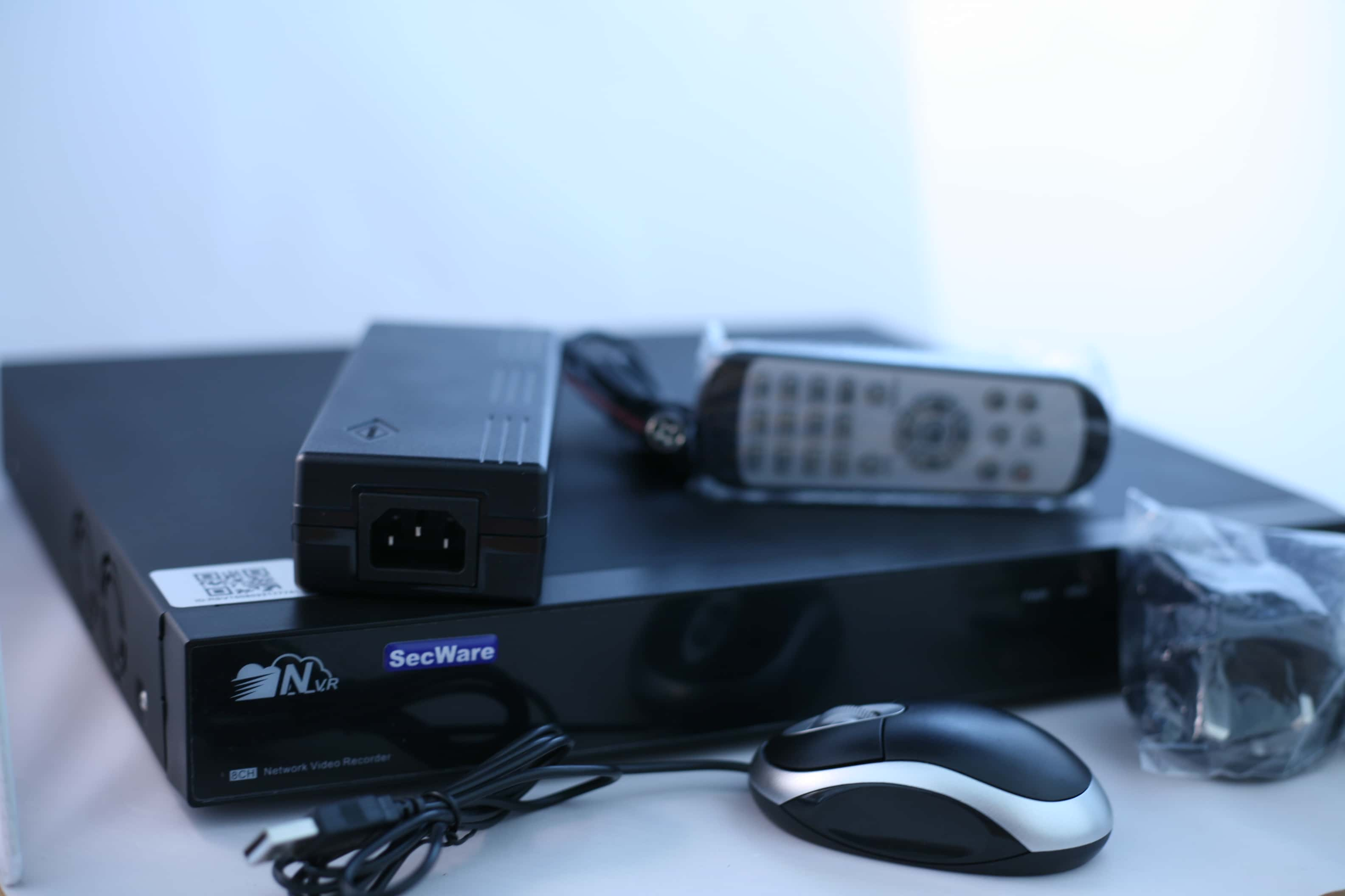 (image for) Secware Pro H.265 8 Channel NVR with 8 POE no HDD