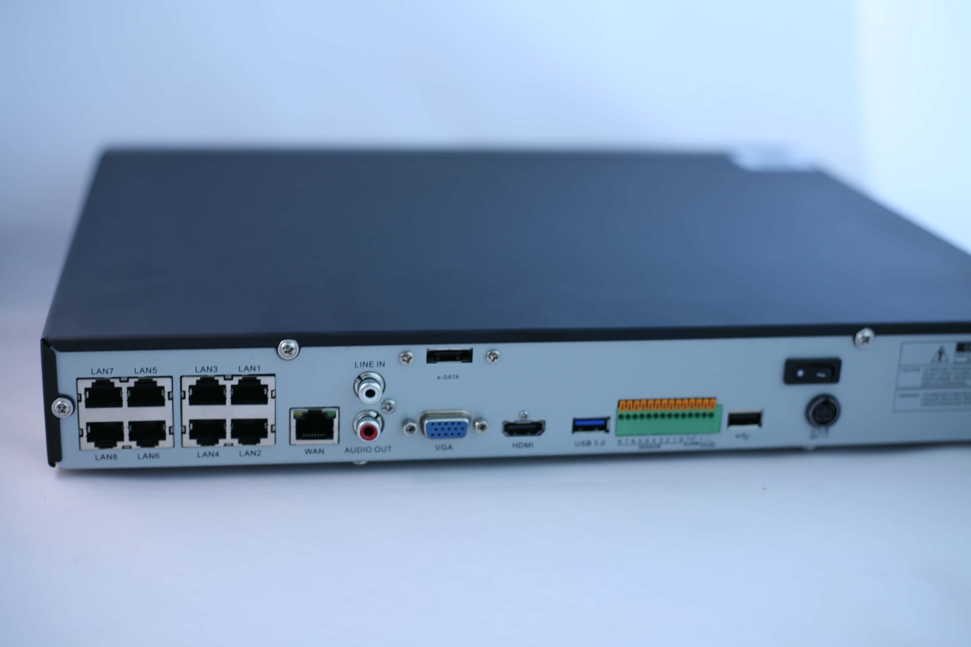 (image for) Secware Pro H.265 8 Channel NVR with 8 POE no HDD