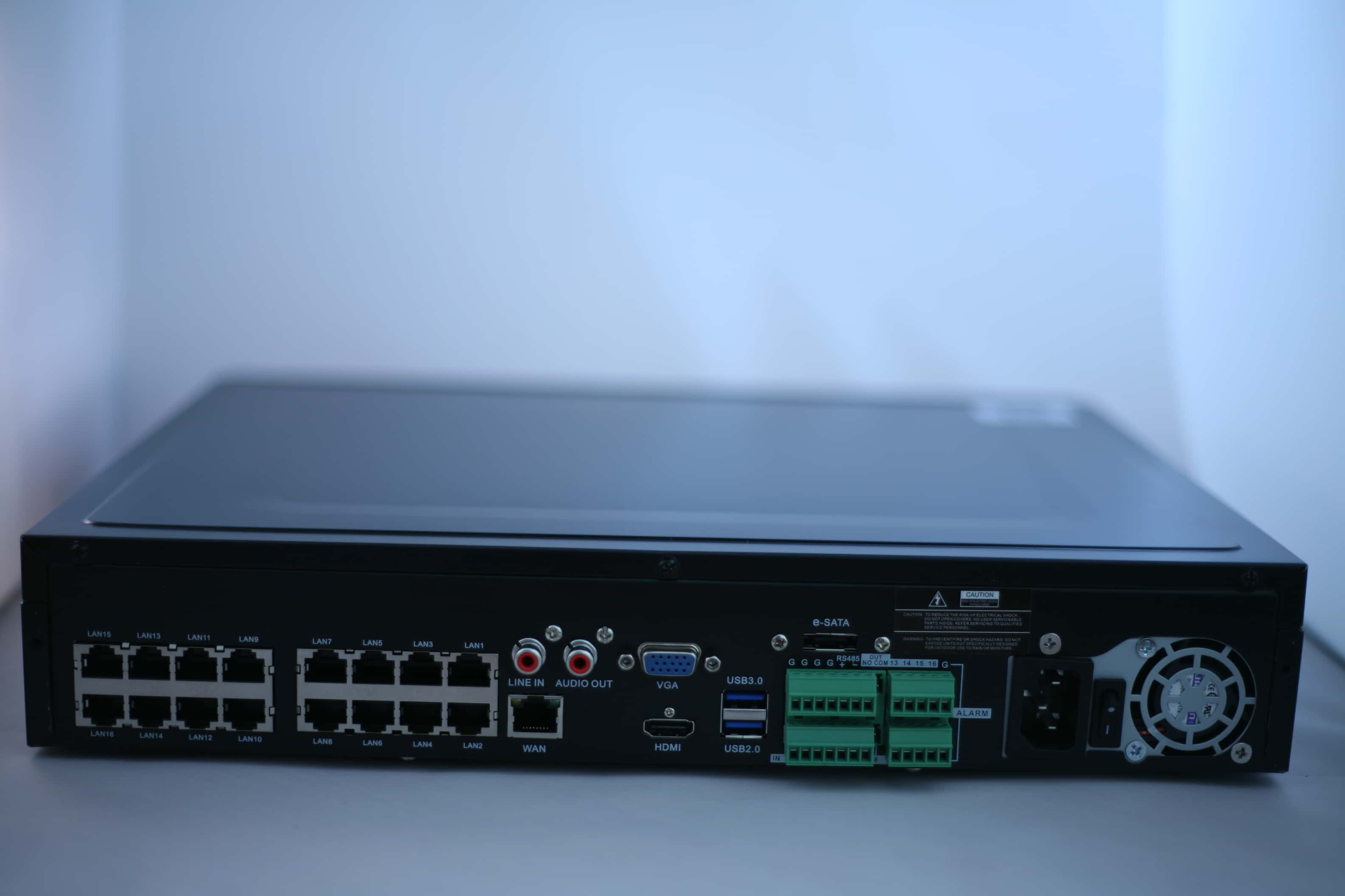 (image for) Secware Pro H.265 16 Channel NVR with 16 POE no HDD