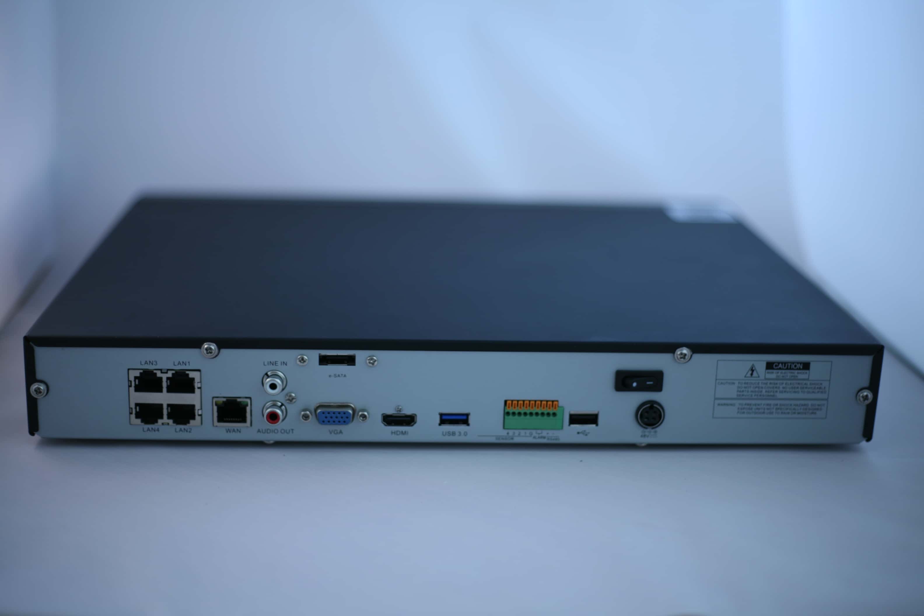 (image for) Secware Pro H.265 4 Channel NVR with 4 POE No HDD - Click Image to Close