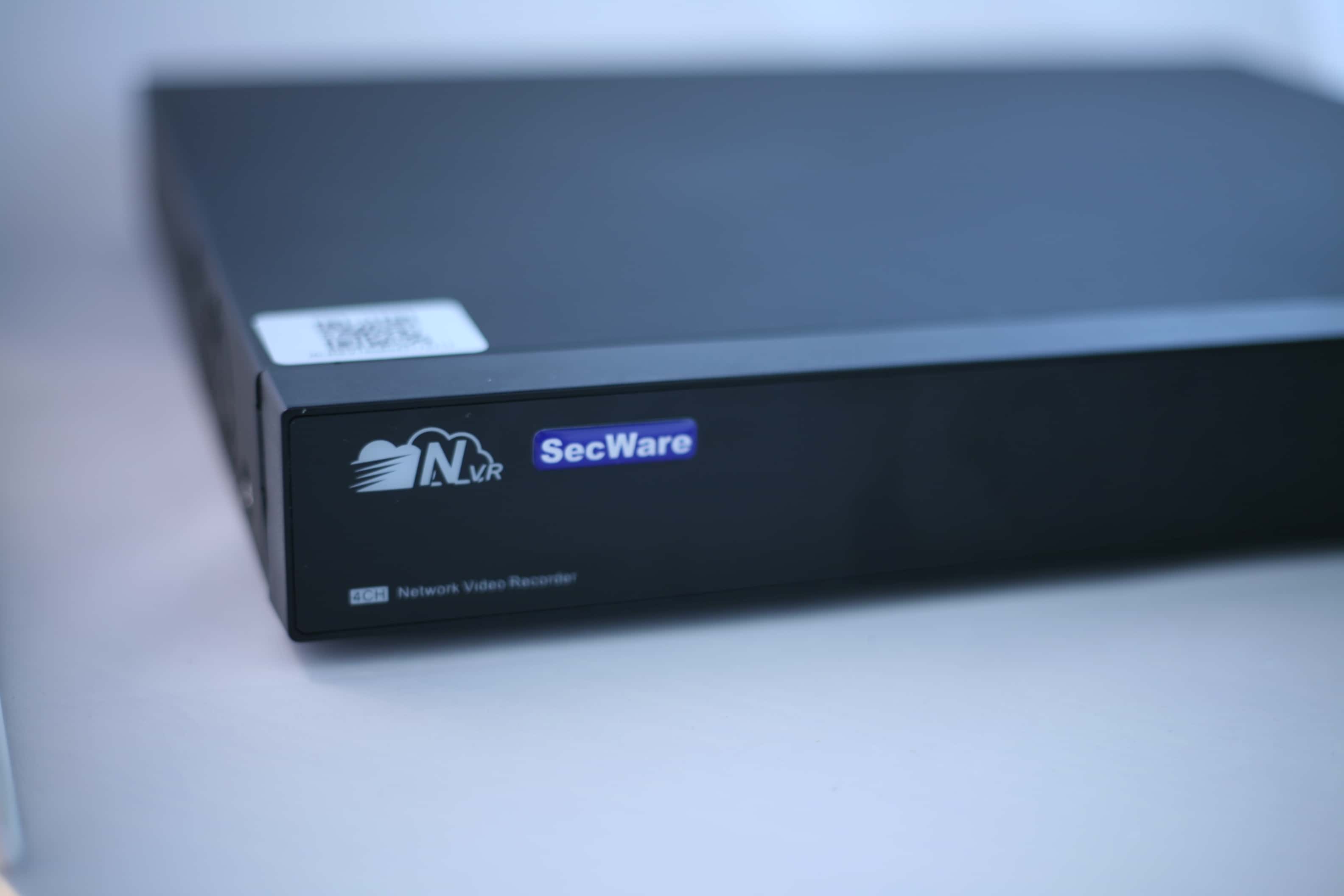 (image for) Secware Pro H.265 4 Channel NVR with 4 POE No HDD - Click Image to Close