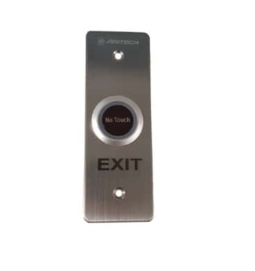 (image for) Carrier Touchless stainless steel Exit button - Click Image to Close