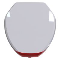 (image for) CQR Senza S Back Lit Sounder Cover White with Red Lens