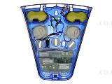 (image for) Eaton Wireless Sounder External Blue Backplate Only