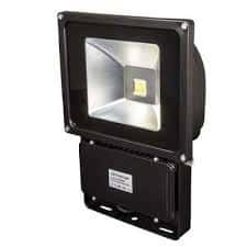 (image for) Tamlight 80W LED Euro Floodlight - Black