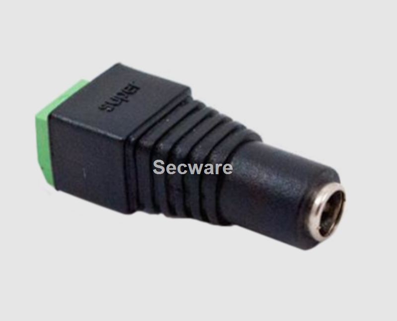 (image for) 12 Volt DC Female Power Connector To Screw Terminal