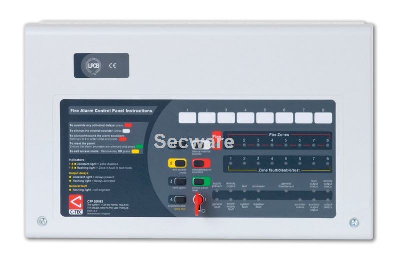 (image for) C-Tec CFP Standard 2 Zone Conventional Fire Alarm Panel