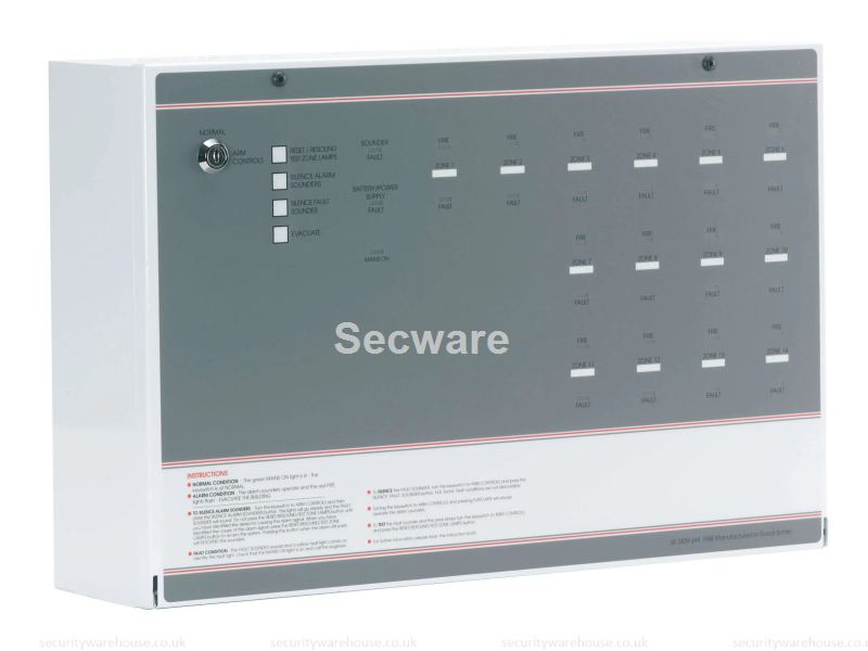 (image for) C-Tec FF388-2 FP 8 Zone panel Expandable to 14 zones