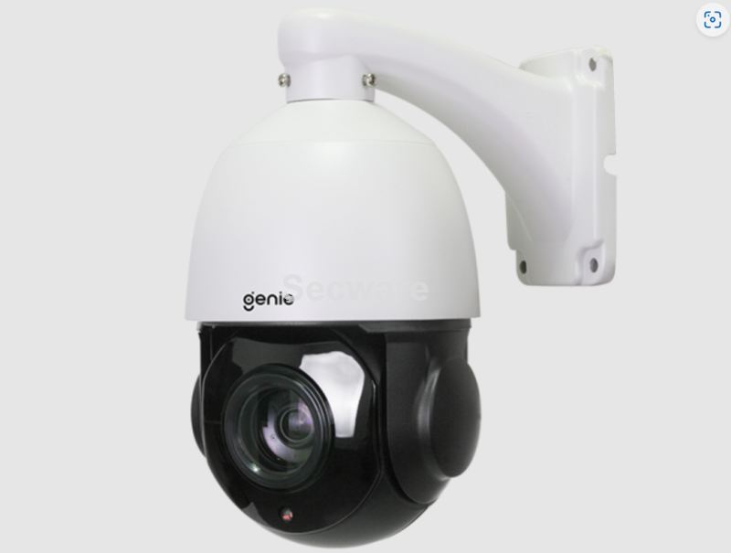 (image for) Genie AHD 1080P 4″ External PTZ Camera 360′ 18X Optical Ir’S 12V DC c/w Wall Bracket