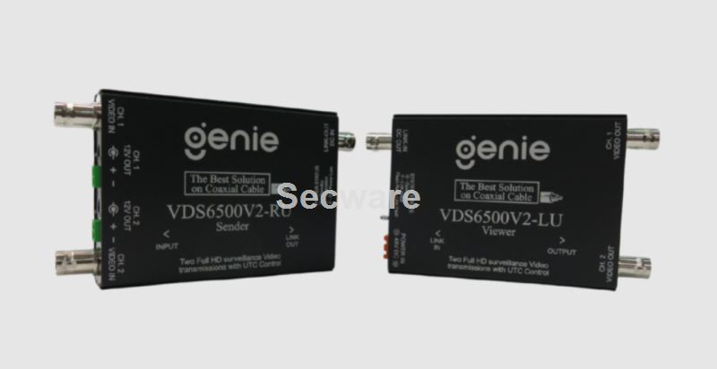 (image for) Genie Ahd/Tvi/Cvi/Cvbs Coaxial Video Modem Kit 2X Video+2X Dc12v Power+ Utc