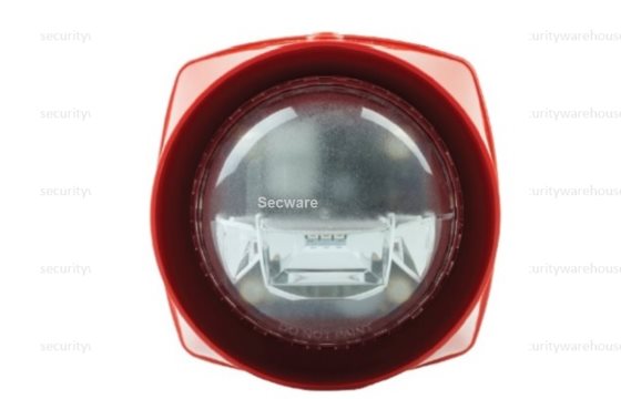 (image for) Gent S3 Red Body Voice Sounder High Power with White VAD