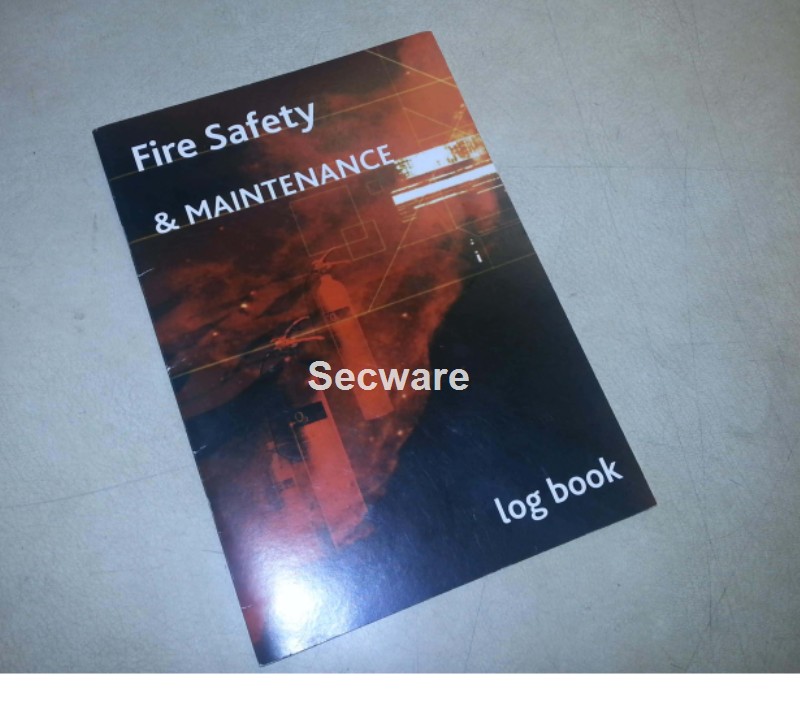 (image for) Secware A4 Fire Safety & Maintenace Log Book