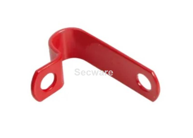 (image for) SECWARE AC8 Red P Clips Pack 10