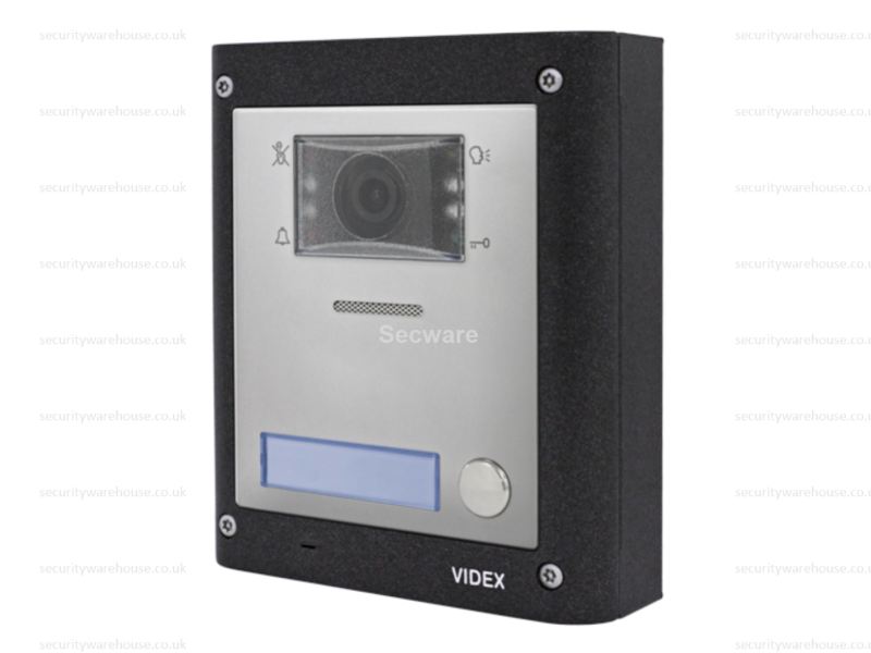 (image for) Videx 1 Button IP Colour 4000 Series Video Module MATT