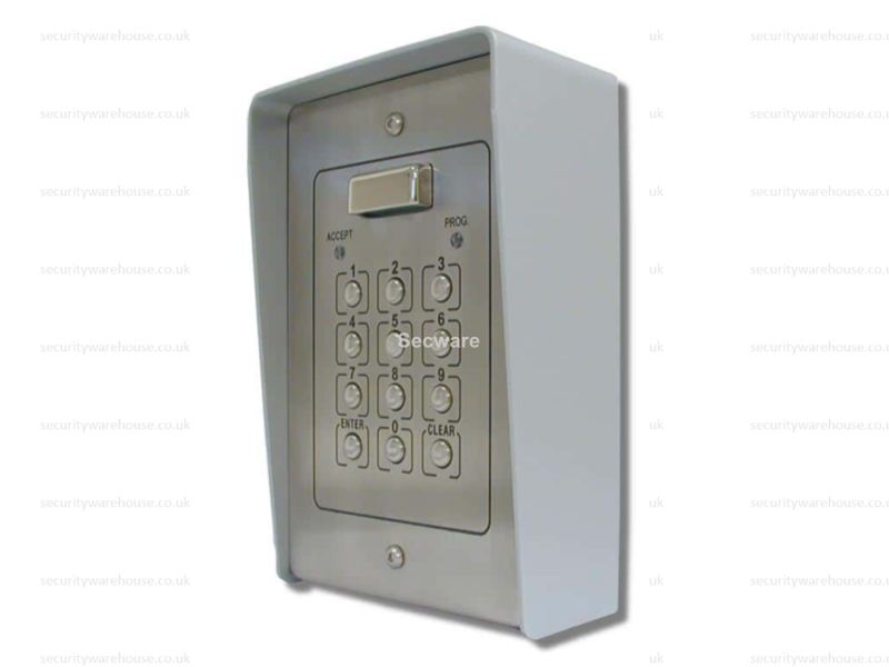 (image for) Videx 100 Code Surface Stainless Steel Keypad + Light