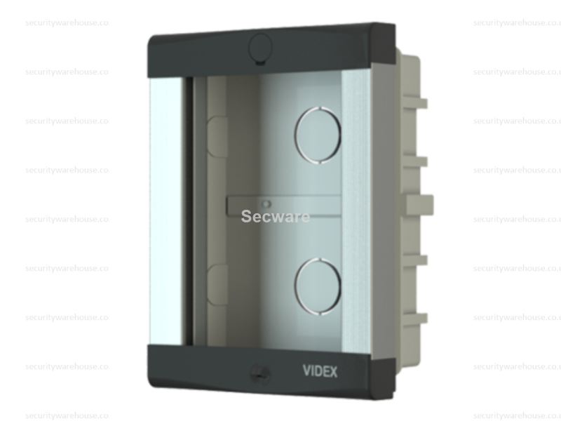 (image for) Videx 8000 Series 1 Module Aluminium Flush Back Box