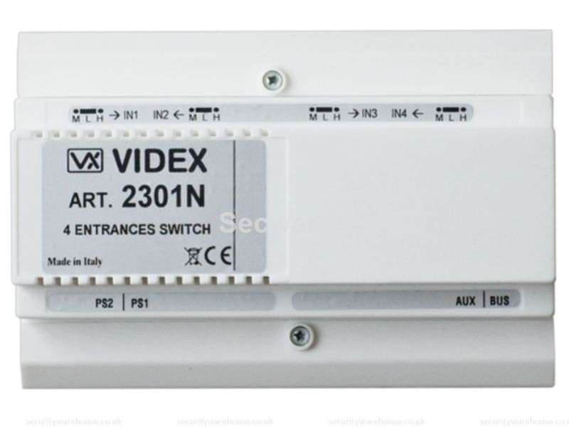 (image for) Videx Multiple Door 2-4 Entrance Switcher Unit