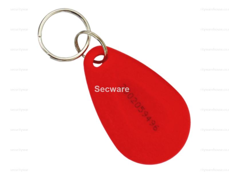 (image for) Videx Red Abs Keyfob Mifare Classic 1K Memory