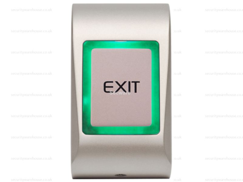 (image for) Videx Silver Surface Touch To Exit Button