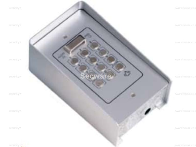 (image for) Videx Surface 810 Aluminium 1 Code 1 Relay Code Lock