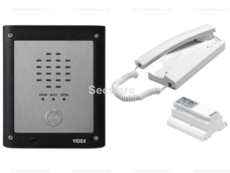 (image for) Videx Surface Mount 1 Way Vandal Resistant Audio Kit