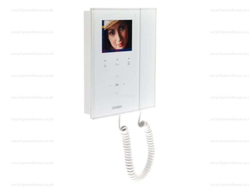 (image for) Videx Surface white Kristallo videophone