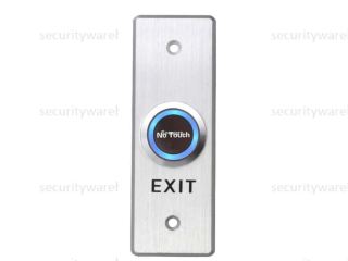 (image for) CQR Architrave Aluminium Touchless Sensor Exit Button