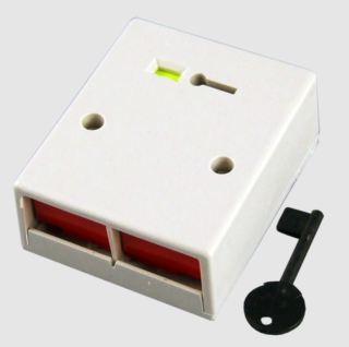 (image for) Cqr Panic Button Double Push Grade 1 White Key