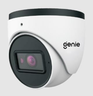 (image for) Genie Focus Range Ndaa 4Mp H265 IP Eyeball Camera 28Mm Lens Ir White