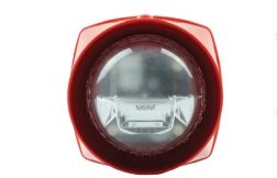 (image for) Gent S3 Red Body Voice Sounder High Power with White VAD