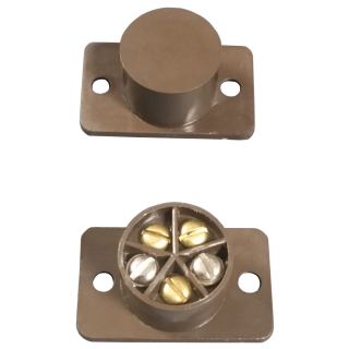 (image for) Knight 5 Terminal Flush Contact - Brown