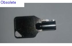 (image for) Siemens Replacement key 05 for the V42 (K42) codelock