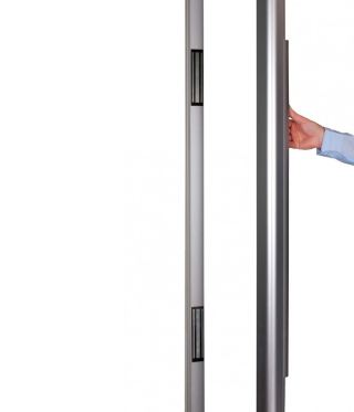 (image for) SSP 2500mm vertical pull handle incorporating 2 slim maglocks