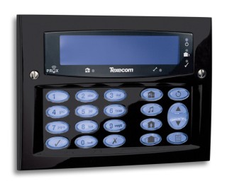 (image for) Texecom Premier Elite Diamond Black Flush Mount Keypad