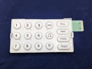 (image for) Texecom Replacement Veritas keypad buttons