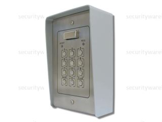 (image for) Videx 100 Code Surface Stainless Steel Keypad + Light