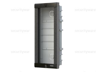 (image for) Videx 8000 Series Modular 2 Module Flush Backbox Black