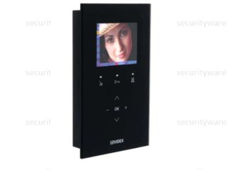 (image for) Videx Flush black Kristallo video monitor