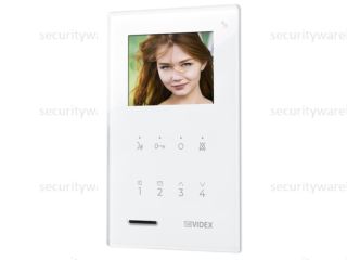 (image for) Videx Flush Mount 3.5″ Colour Kristallo Video Monitor (Vx2200 System) White Finish