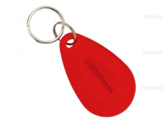 (image for) Videx Red Abs Keyfob Mifare Classic 1K Memory