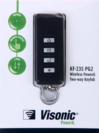 (image for) Visonic PowerG Wireless Keyfob Transmitter
