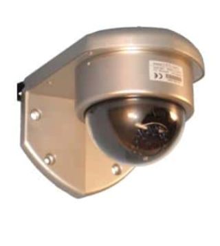 (image for) Voltek External Vandal Resistant Day Night Dome Camera-8mm Lens