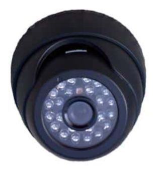 (image for) Voltek Internal Day Night Dome Camera - Long Range IR - Black