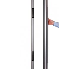 (image for) SSP 2500mm vertical pull handle incorporating 2 slim maglocks