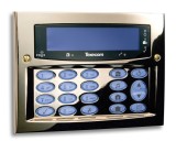 (image for) Texecom Premier Elite Flush Mounted Polished Brass LCD Keypad