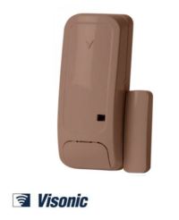 (image for) Visonic Door/Window Wireless Magnetic Contact MC-302E PG2 Brown